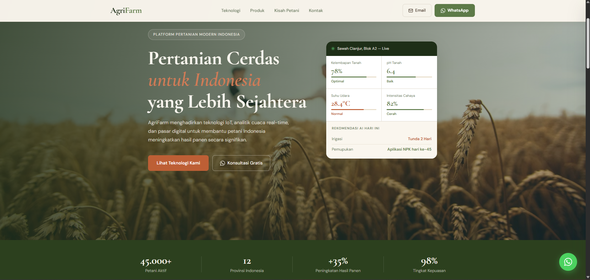 PERTANIAN / AGRITECH