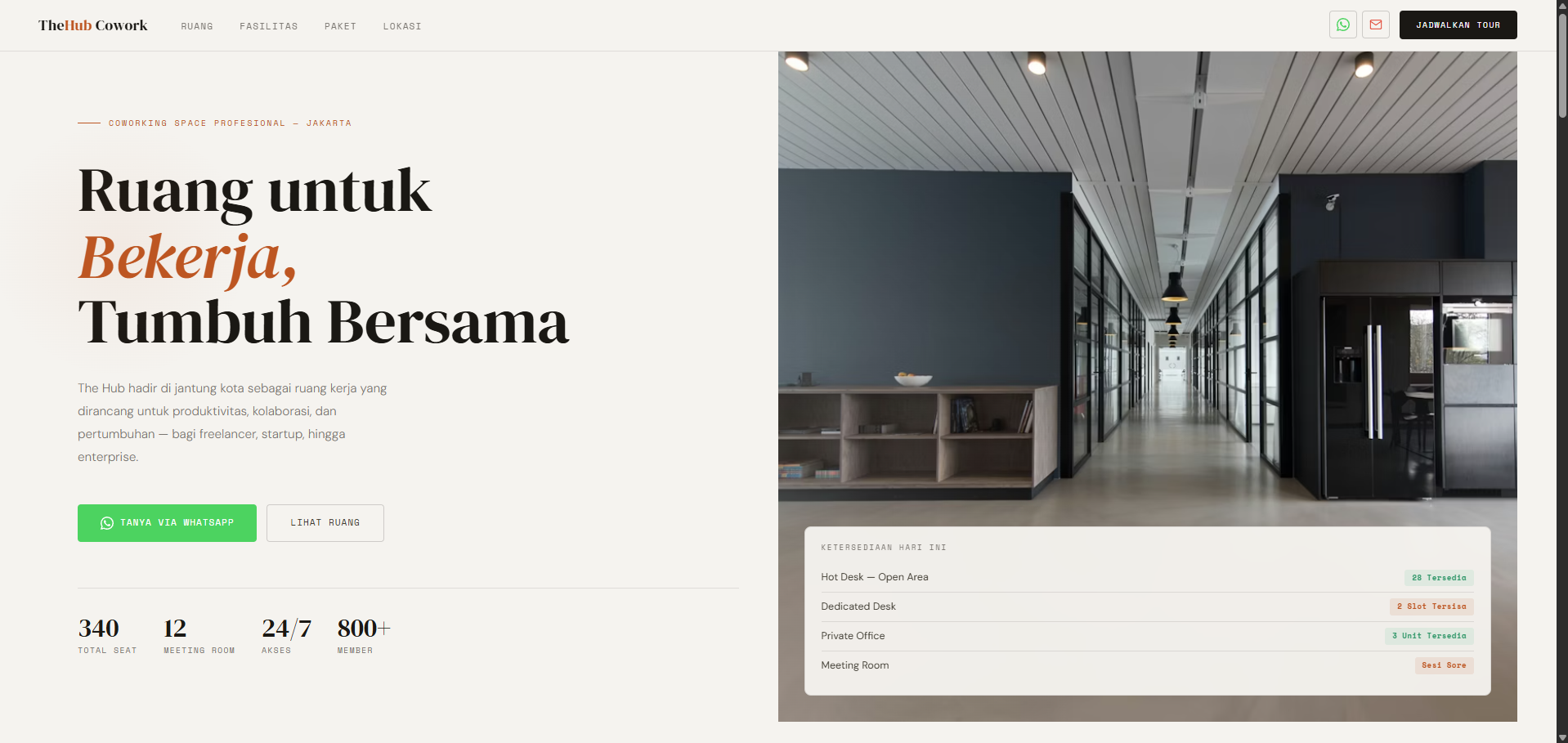 COWORKING SPACE