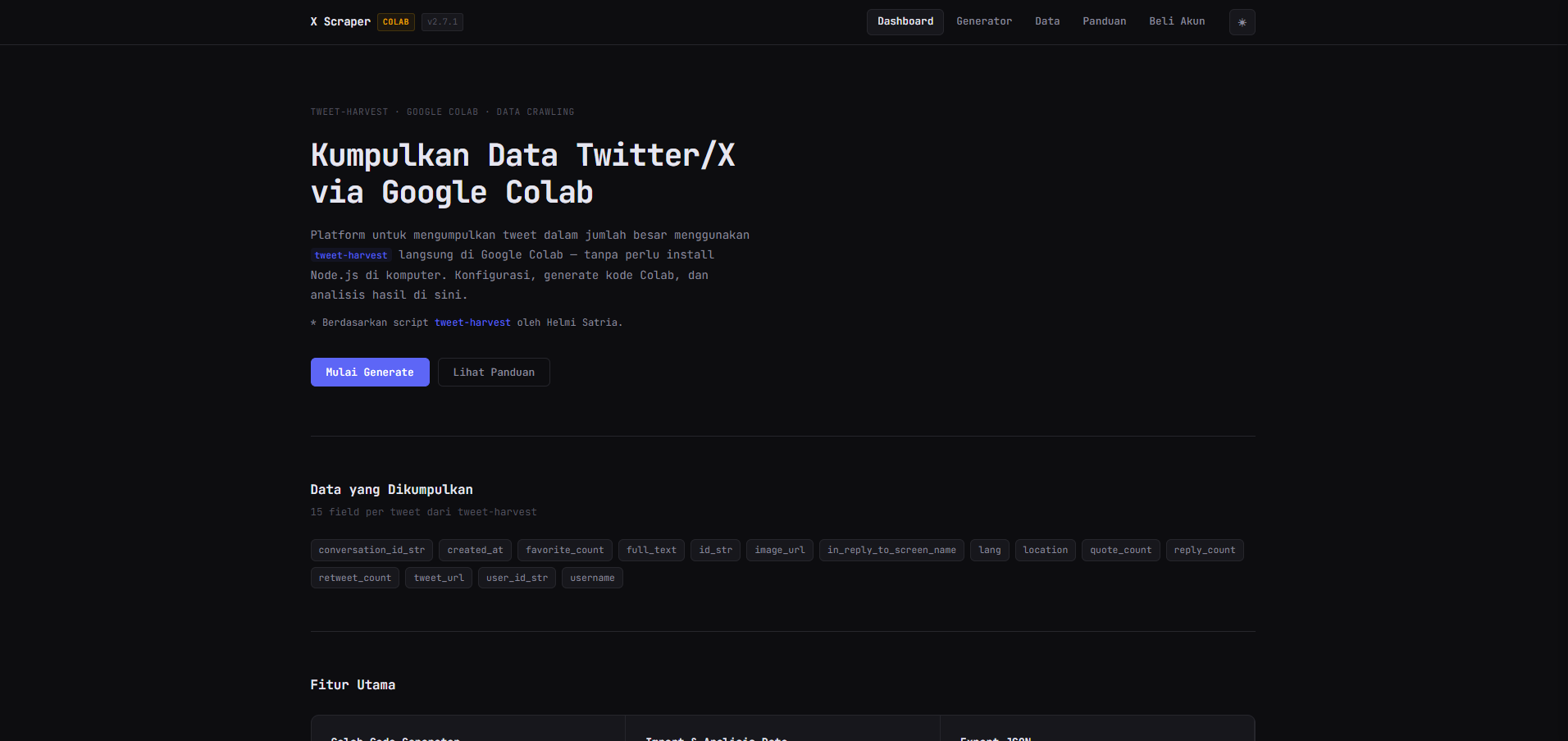 X/Twitter Scraper